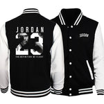Hot Sale Men Baseball Uniform Coat 2019 Autumn Bomber Jacket Jordan 23 Print Streetwear Casual Tracksuit Hip Hot Men Brand Coats